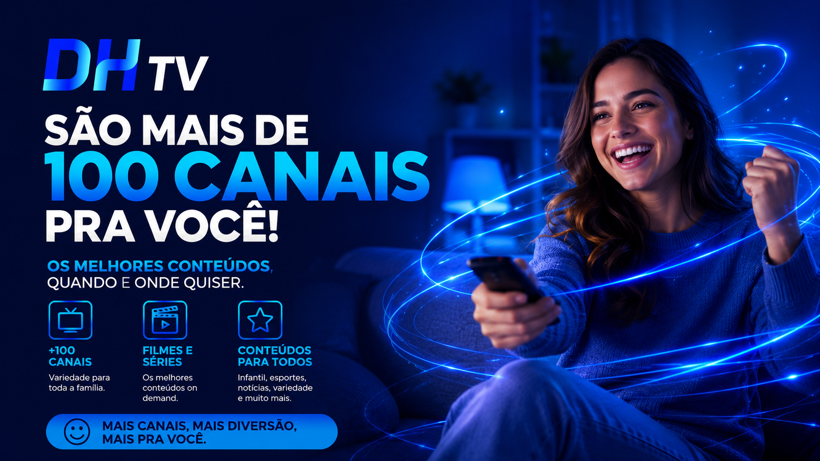 DH TV - canais e entretenimento